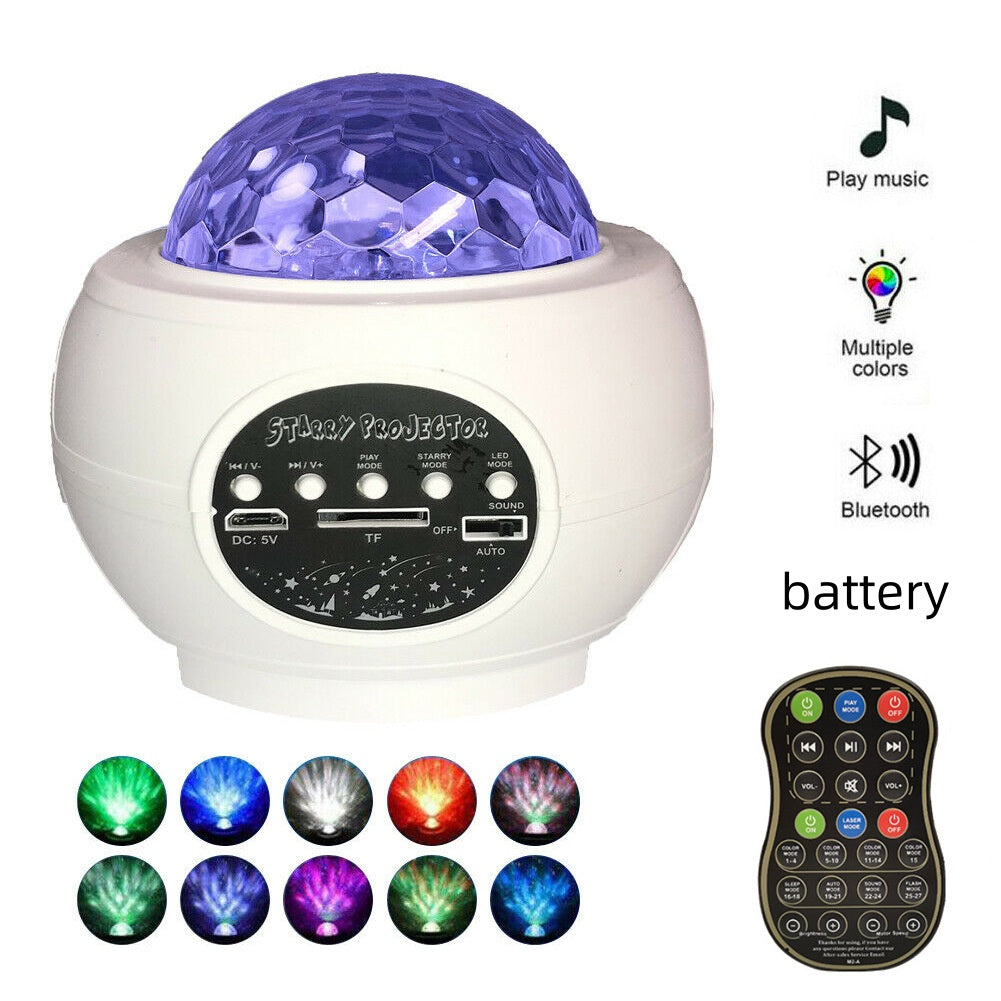 Galaxy Star Ocean Wave Projector — Transform Your Room Tonight